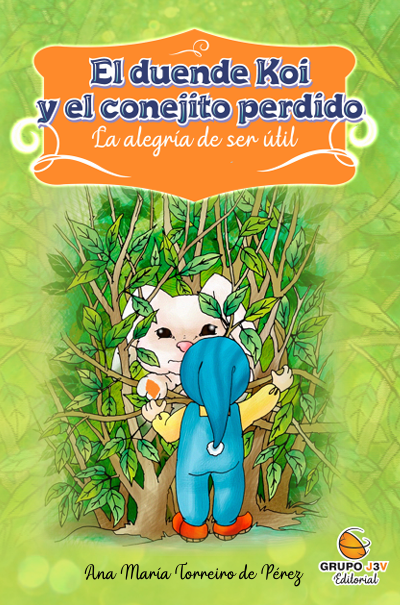 Portada del libro El Duende Koi y el conejito perdido