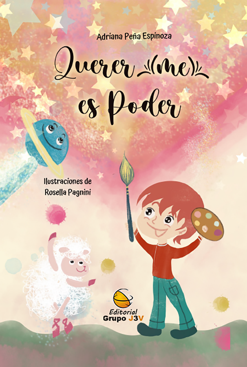 Portada del libro Querer(me) es Poder con ilustraciones emocionales
