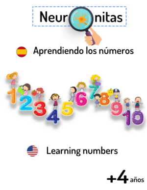 Portada del libro Neuronitas de números para niños