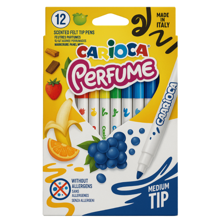 Carioca Perfume – Marcadores Perfumados 12 unidades
