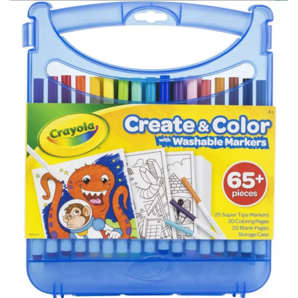 Crayola Create & Color con Washable Markers (65+ piezas)
