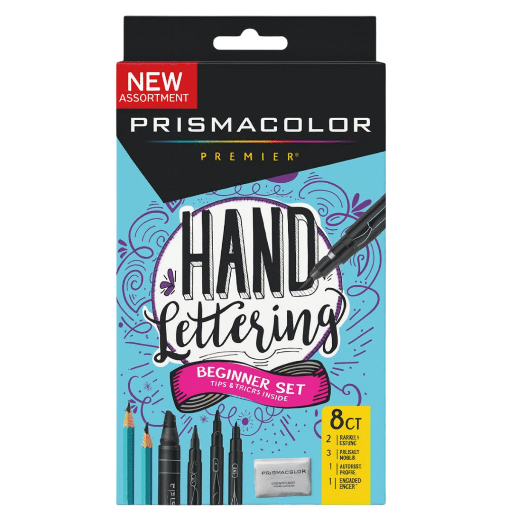 Prismacolor Premier Hand Lettering Beginner Set – 8 piezas