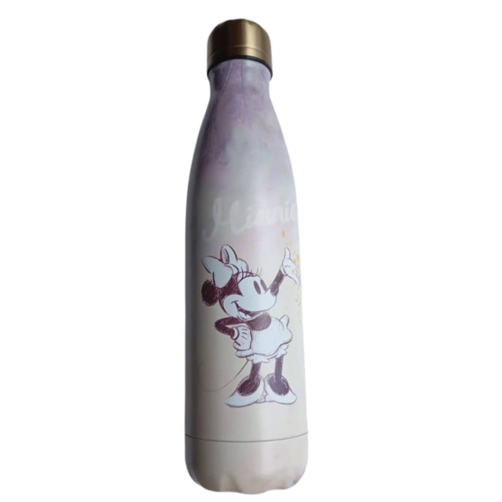 Botella de agua acero inoxidable Minnie Disney