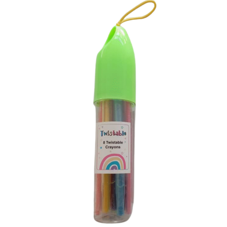 Estuche de colores de cera giratorios (Twistable)