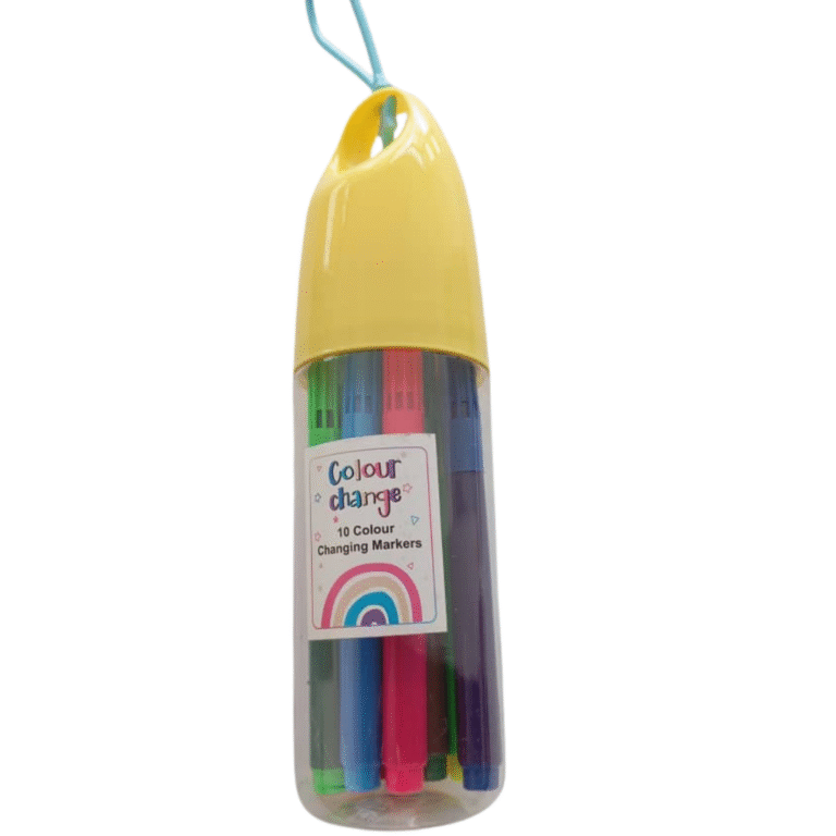 Estuche de marcadores mágicos cambia color