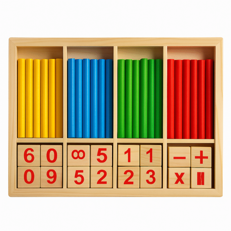 Juego de Madera Matemáticas