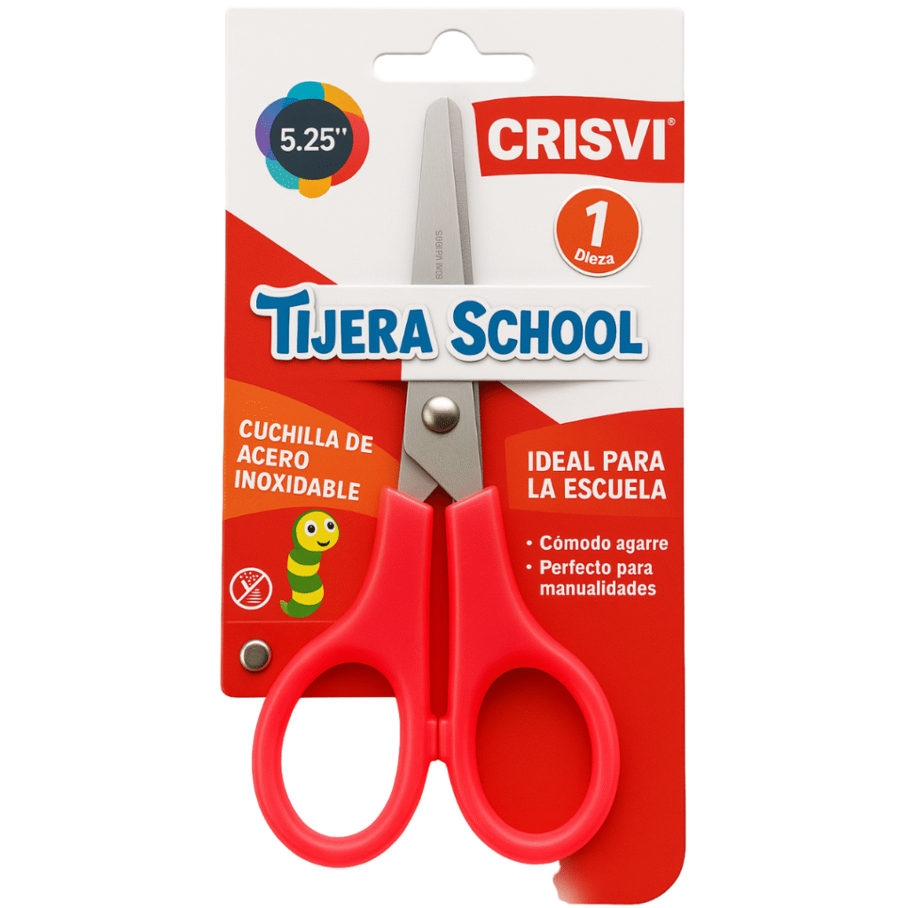 Tijera escolar Crisvi 5.25”