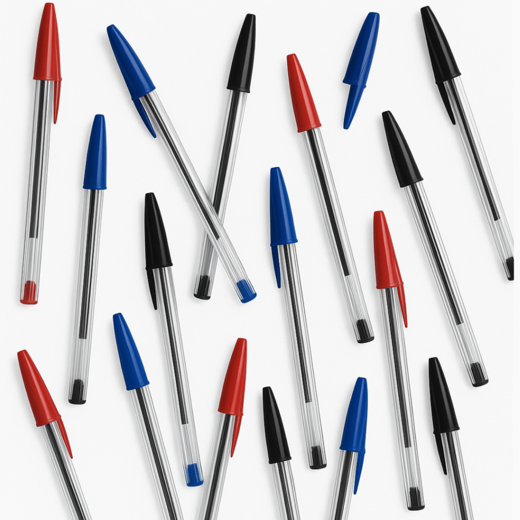 Bolígrafo Crisvi 011 colores surtidos und (azul, negro, rojo)