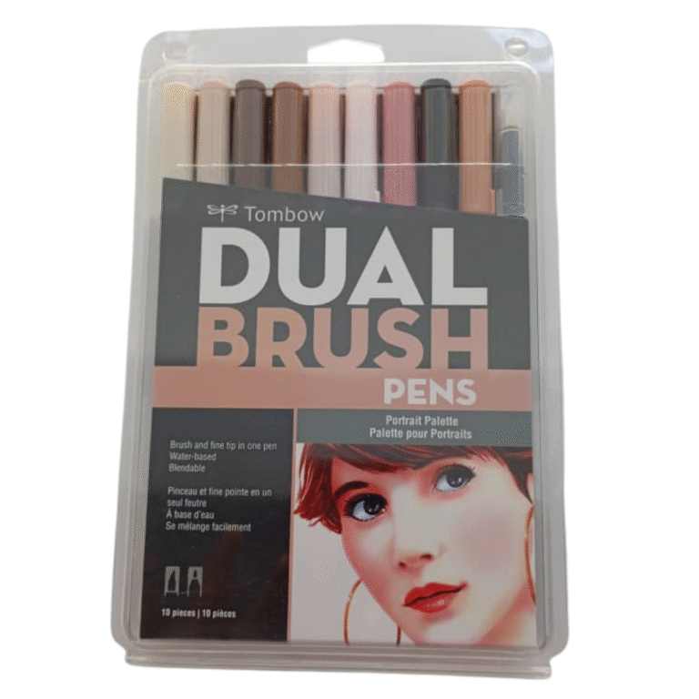 Tombow Dual Brush Pens – Paleta Retratos (10 piezas)