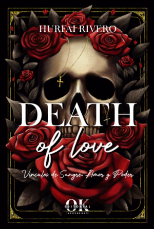 Portada del libro Death of Love de Hurfai Rivero, romance de mafia y deseo