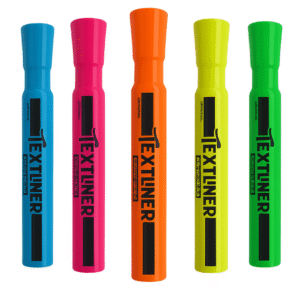 Resaltadores varios colores neón para subrayar textos