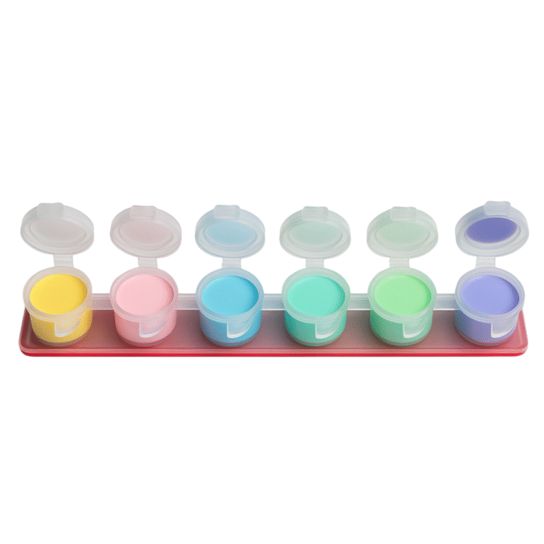 Témpera colores pasteles (6 unidades)