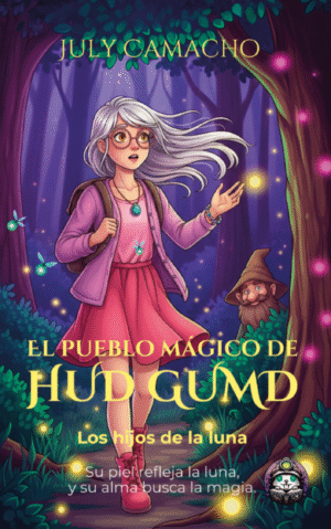 Portada del libro El pueblo mágico de Hud Gumd: Los hijos de la luna de July Camacho