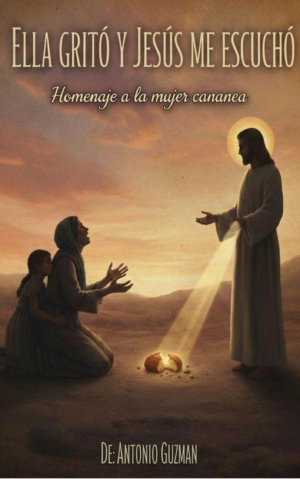 Portada del libro "Ella gritó y Jesús me escuchó", un testimonio de fe y esperanza cristiana.