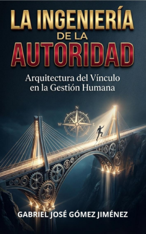 Portada del libro Ingeniería de la Autoridad de Gabriel José Gómez Jiménez, enfocado en la gestión humana y liderazgo.
