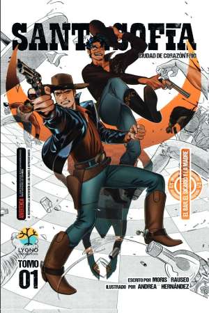 Portada de Santa Sofía - Tomo 01, novela gráfica de MORIS RAUSEO y Lygno Productions