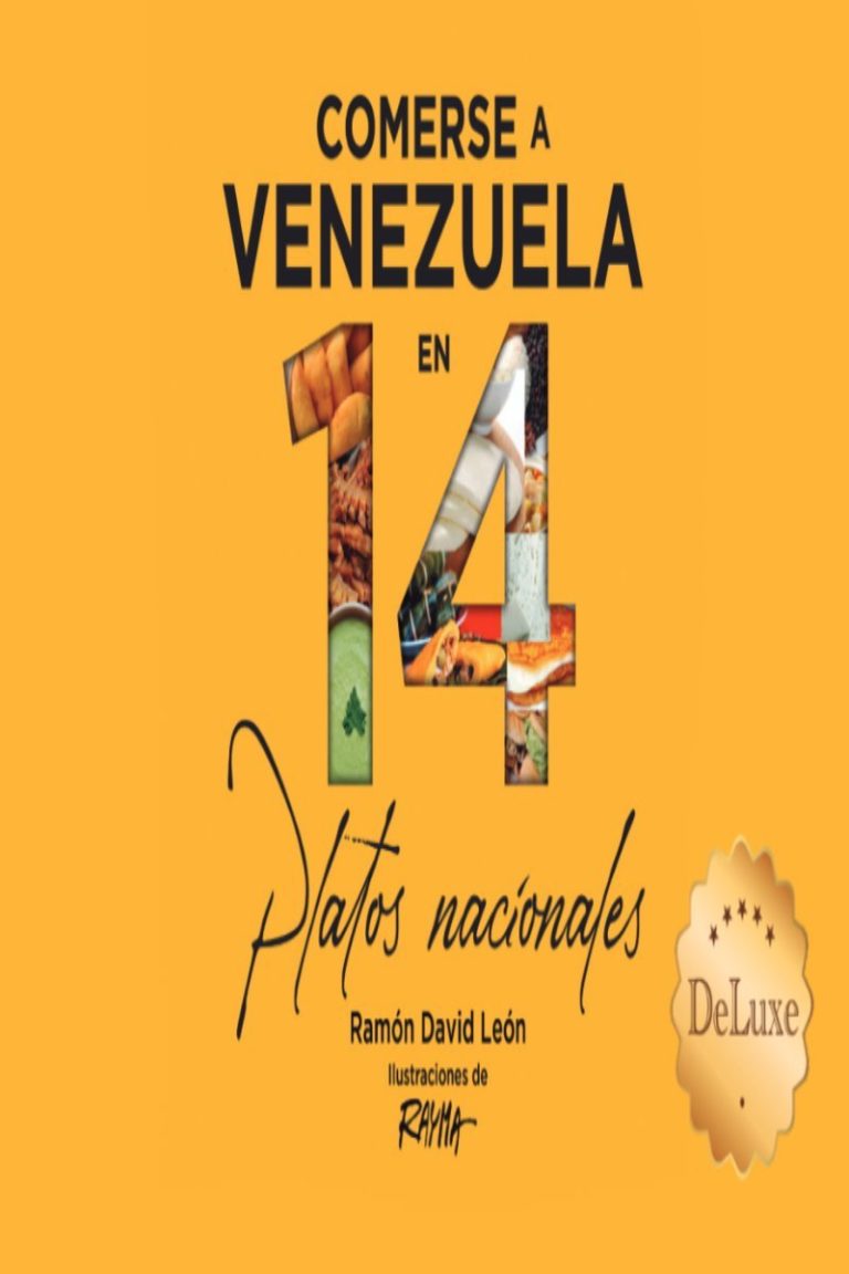 Comerse a Venezuela en 14 Platos Nacionales con Ilustraciones de Rayma – Versión Mini