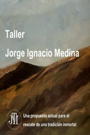Portada de Taller Jorge Ignacio Medina por Meryi Sofia Barreto, libro sobre educación y pintura tradicional venezolana
